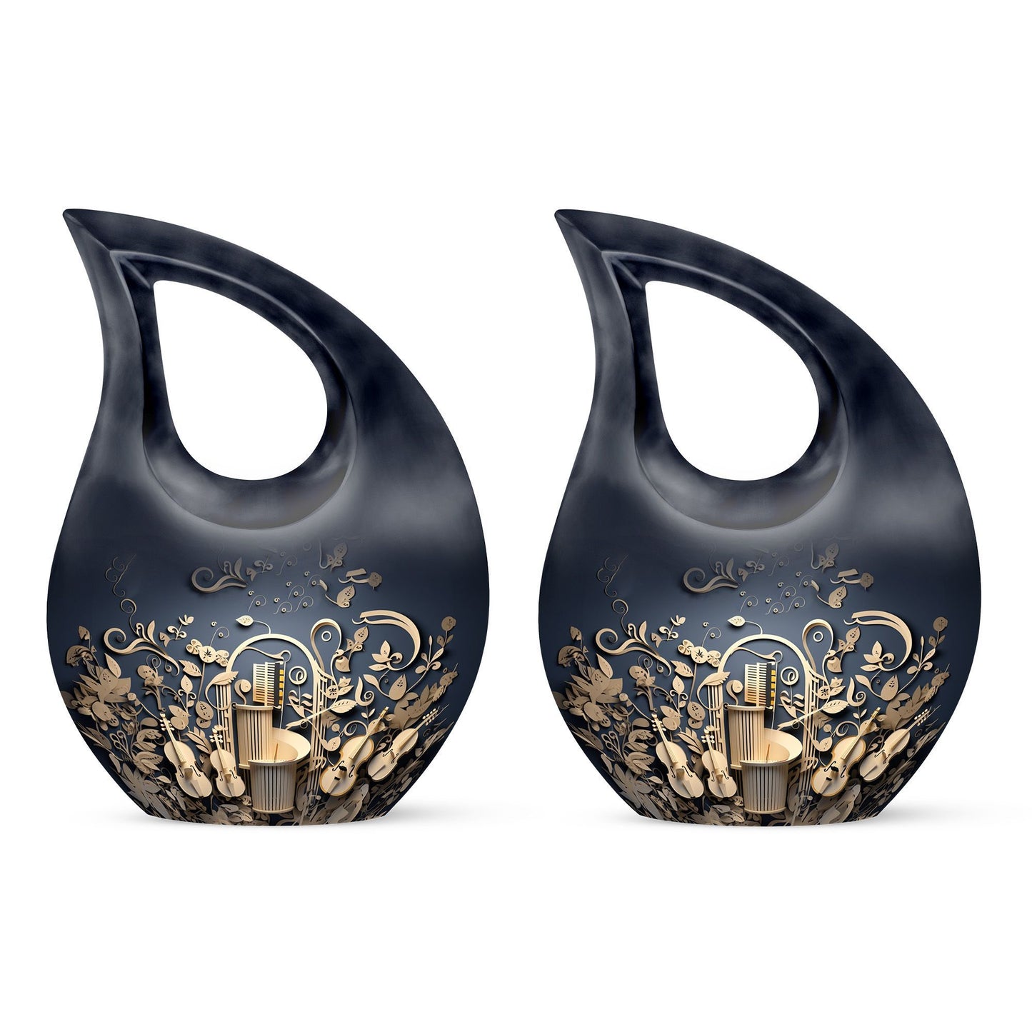 10-inch Sculpted Musical Harmony urn