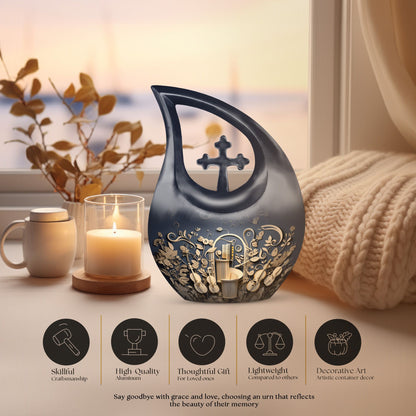 10-inch Sculpted Musical Harmony urn