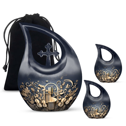 10-inch Sculpted Musical Harmony urn