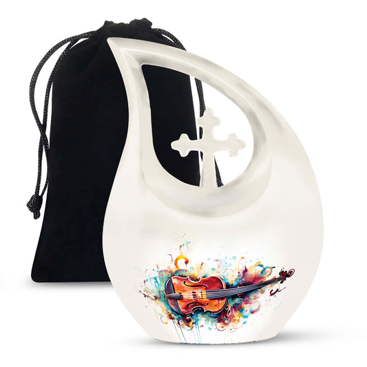 10-inch Floral Symphony Urn,