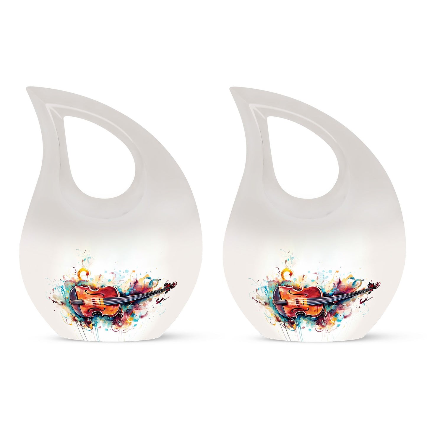 10-inch Floral Symphony Urn,