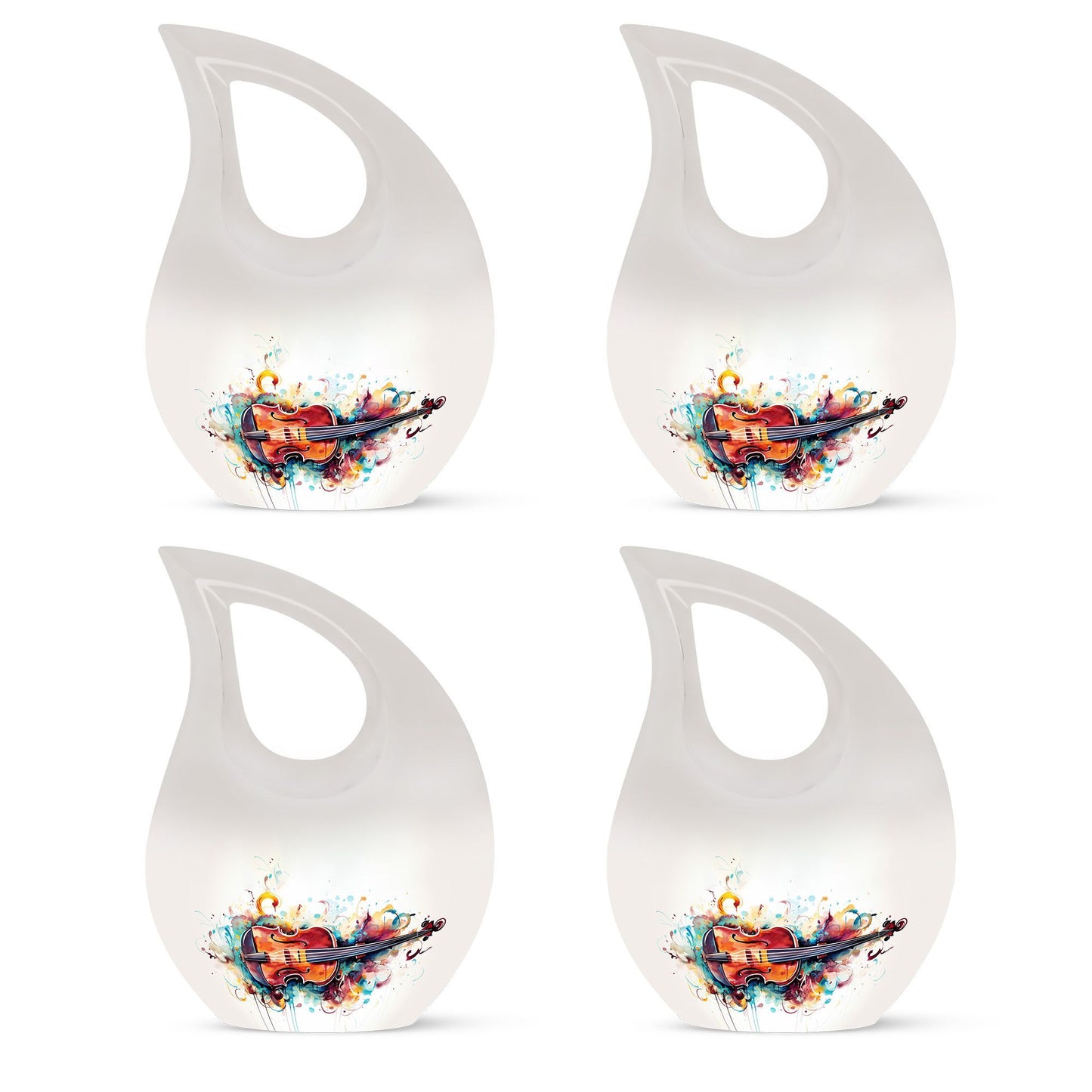 10-inch Floral Symphony Urn,