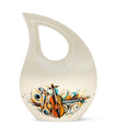 Cross Drop Abstract Violin Composition Urn 