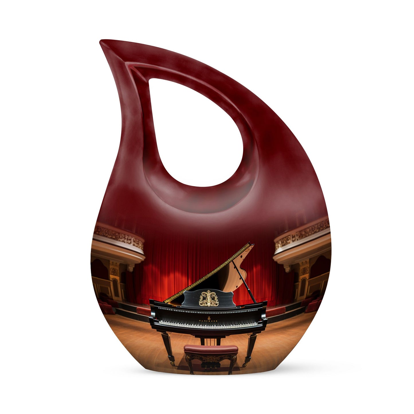 Elegant Concert Grand Urn