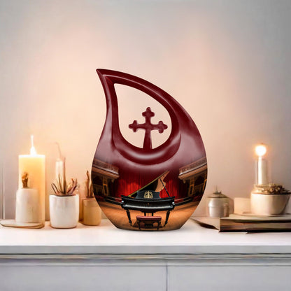 Elegant Concert Grand Urn