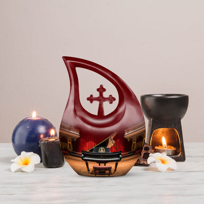 Elegant Concert Grand Urn
