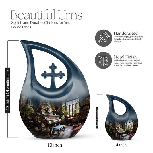 10 inch Luxurious Setting Urn 