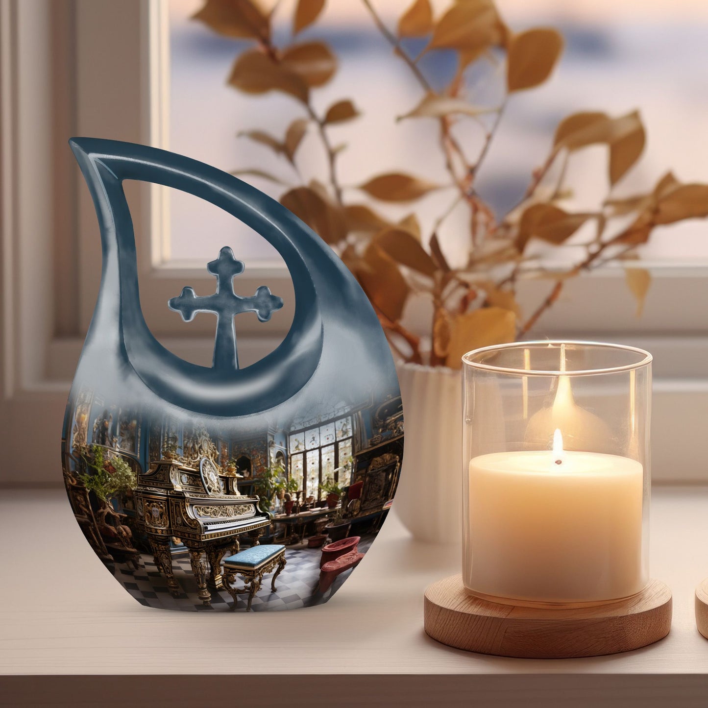 10 inch Luxurious Setting Urn 