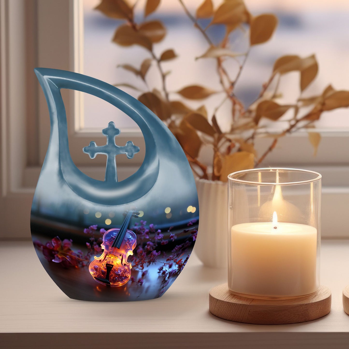10-inch Twilight Serenade Pet Urn