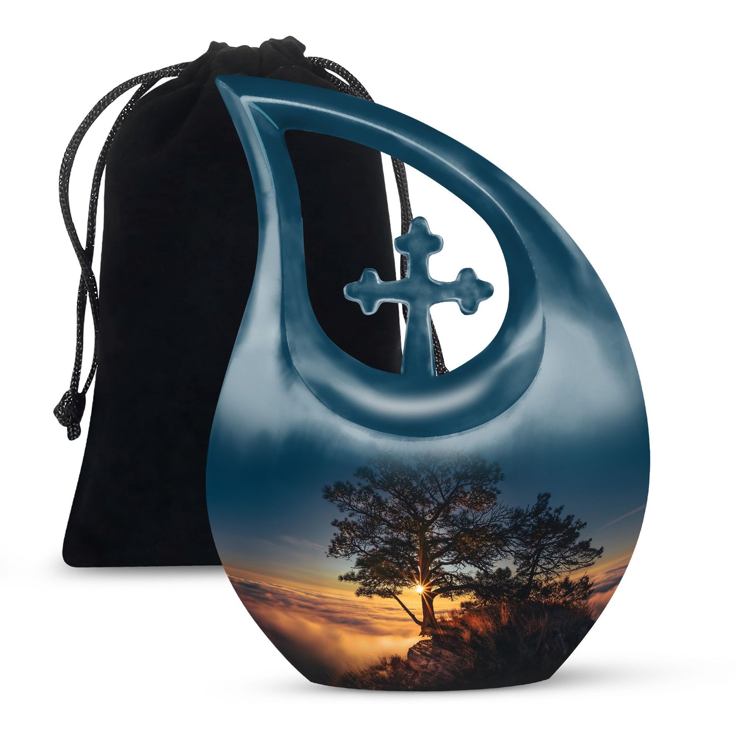 10-inch sunset urn 