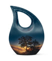 10-inch sunset urn 
