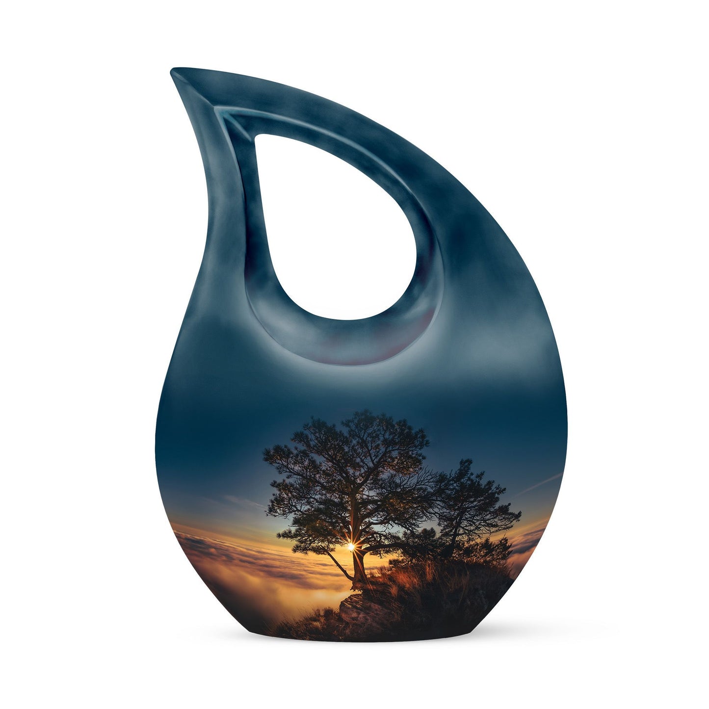 10-inch sunset urn 