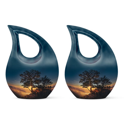 10-inch sunset urn 