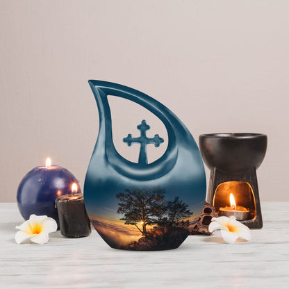 10-inch sunset urn 