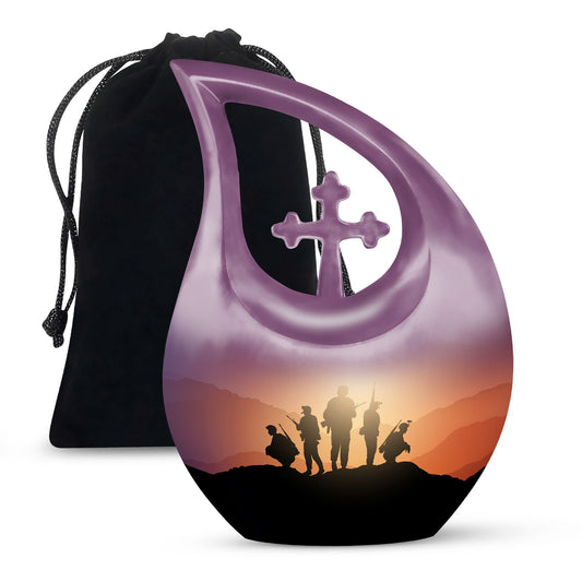 10-inch Army Shadow Urn,