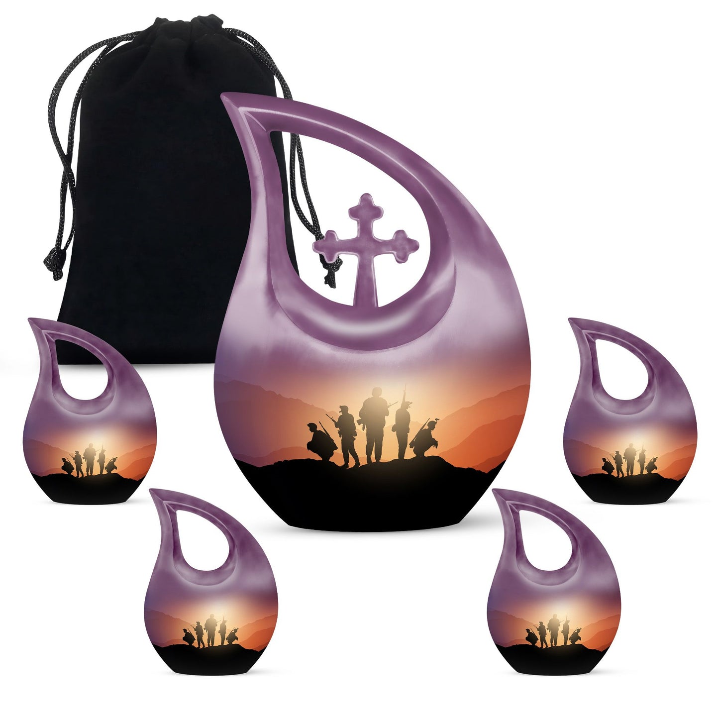 10-inch Army Shadow Urn,