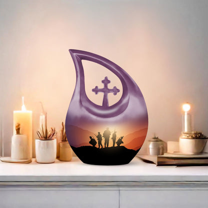 10-inch Army Shadow Urn,