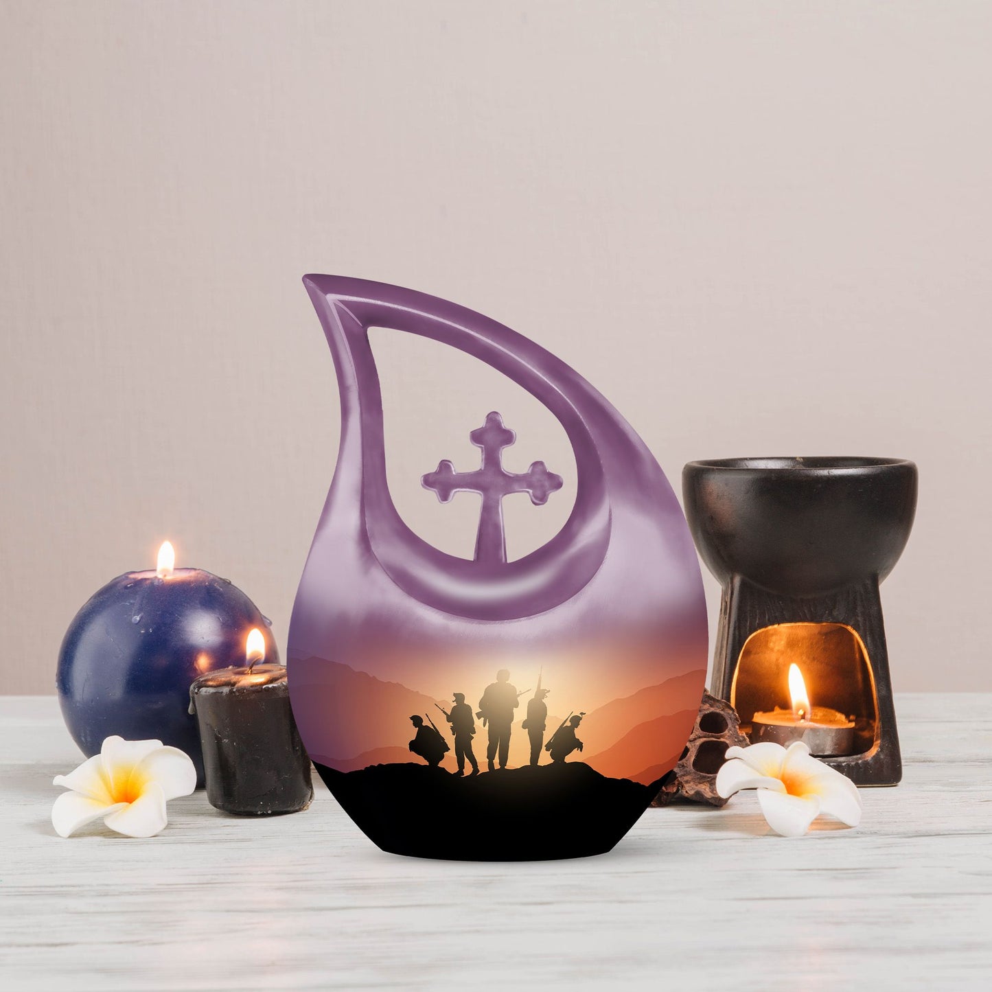 10-inch Army Shadow Urn,