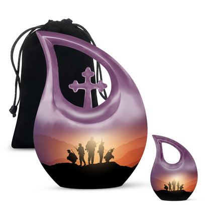 10-inch Army Shadow Urn,