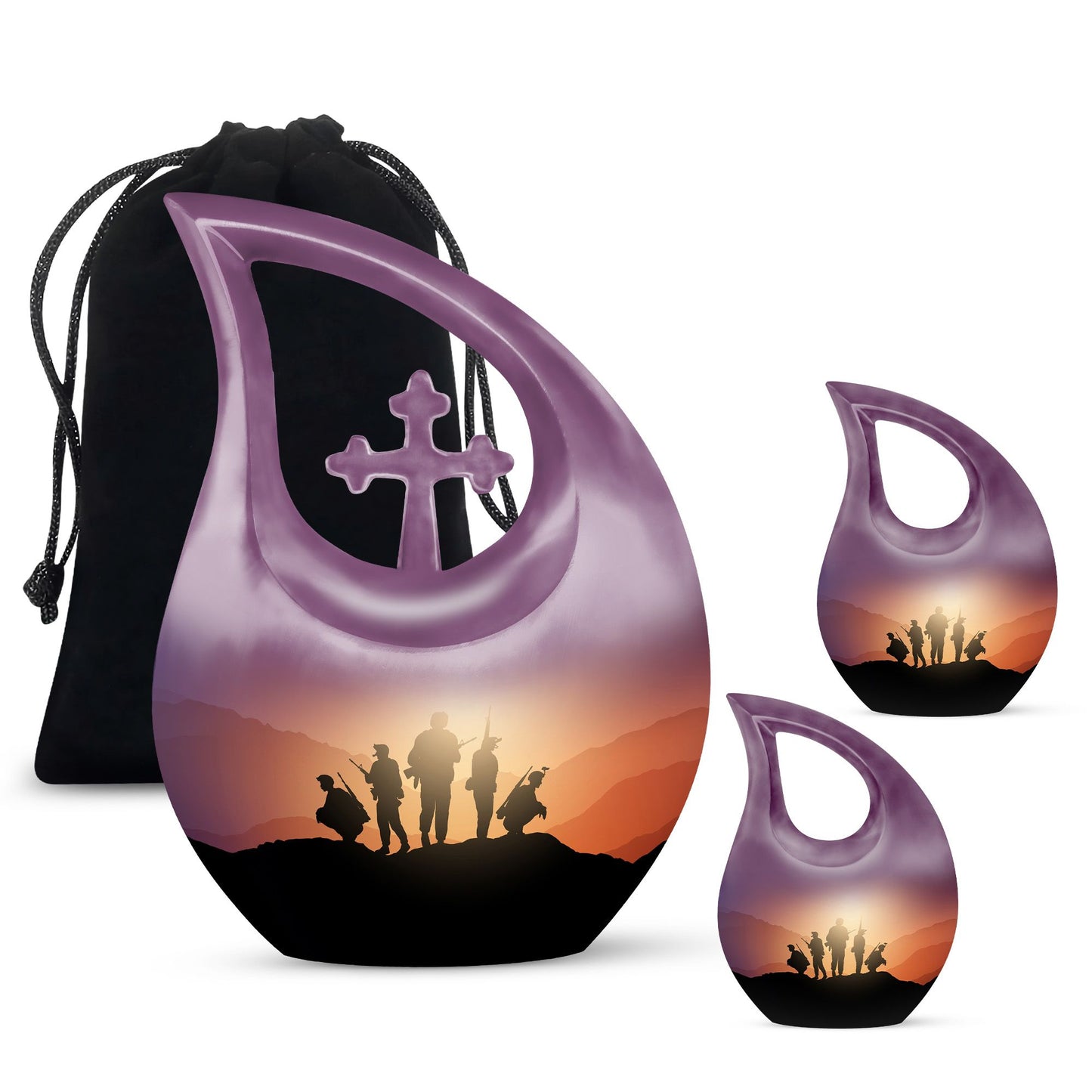 10-inch Army Shadow Urn,