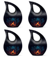 Fire Burning In themed Urn