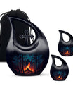 Fire Burning In themed Urn