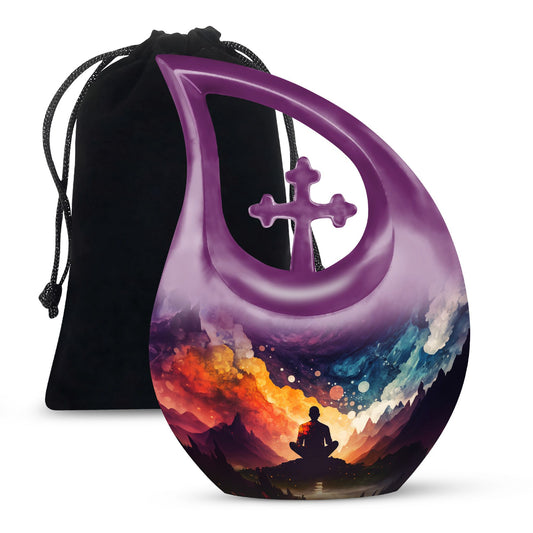 10-inch Meditation Yoga Urn 