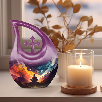 10-inch Meditation Yoga Urn 