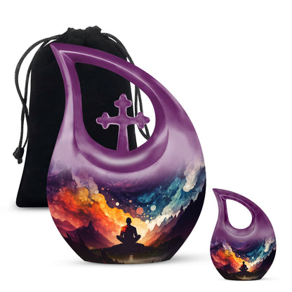 10-inch Meditation Yoga Urn 