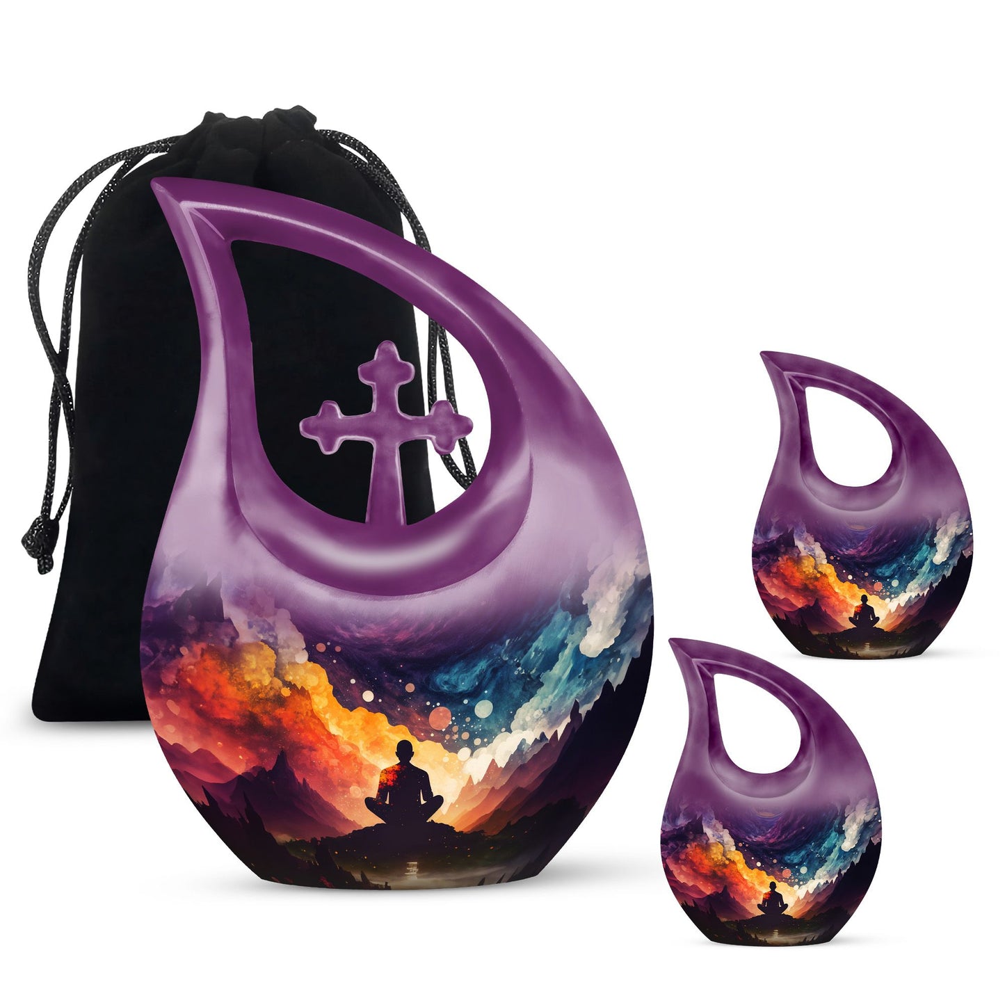 10-inch Meditation Yoga Urn 