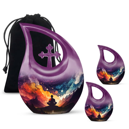 10-inch Meditation Yoga Urn 