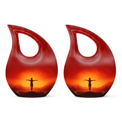10 Inch Yoga Pose Urn