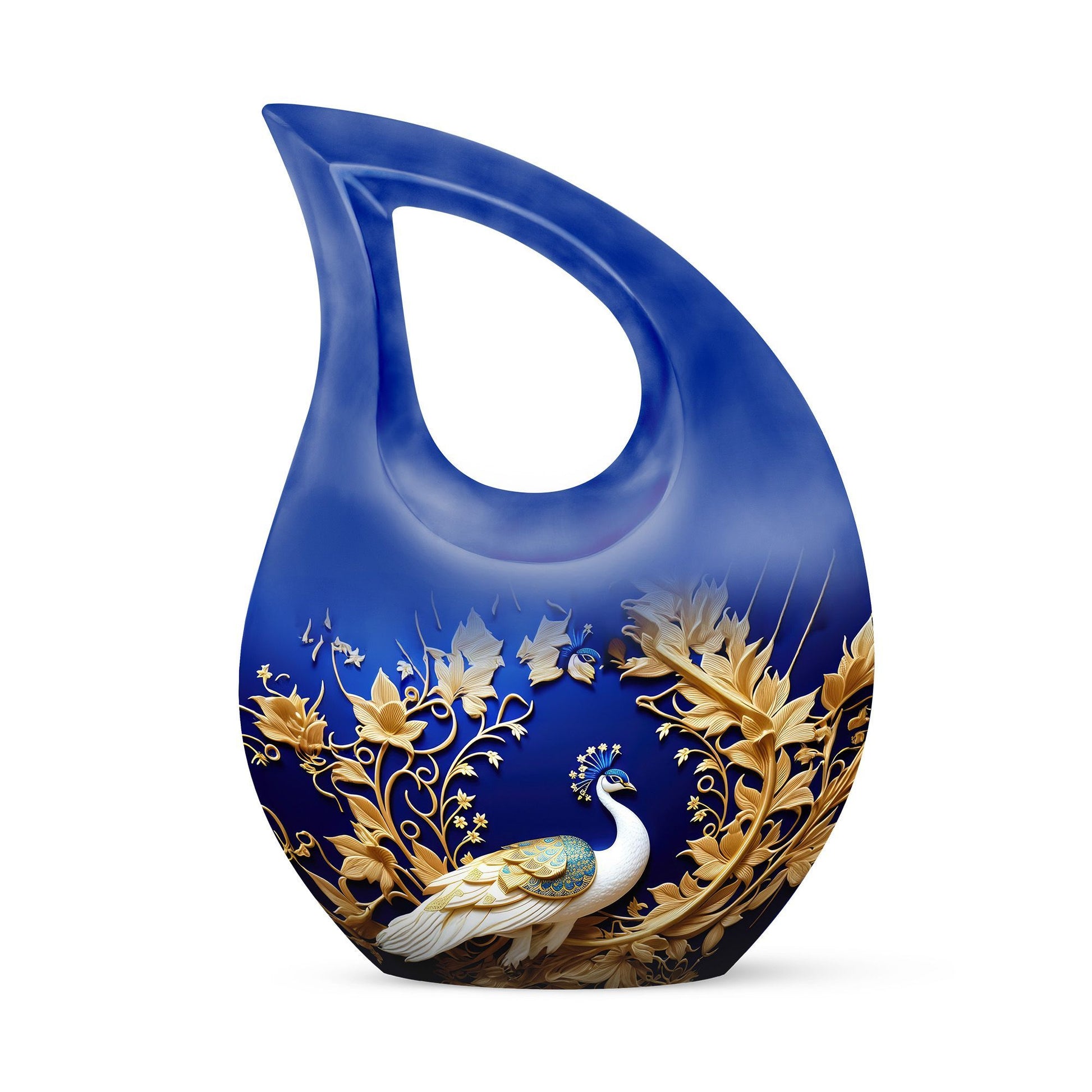 10-inch Peacock Memorial Urn