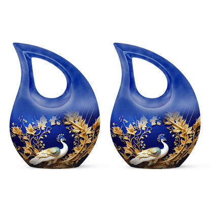 10-inch Peacock Memorial Urn