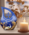 10-inch Peacock Memorial Urn