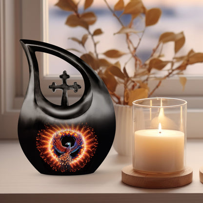 10-inch Aluminium Bird Urn 