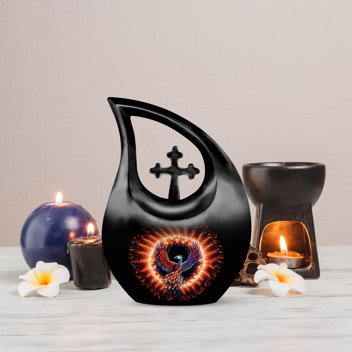 10-inch Aluminium Bird Urn 
