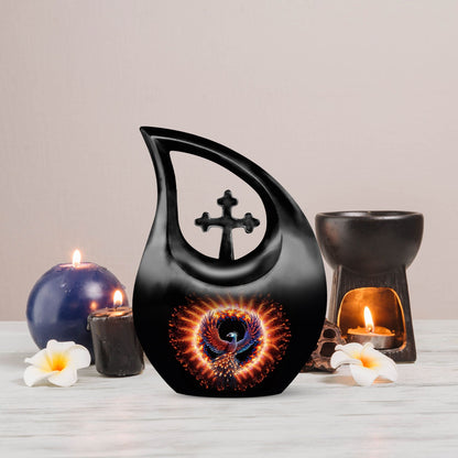 10-inch Aluminium Bird Urn 