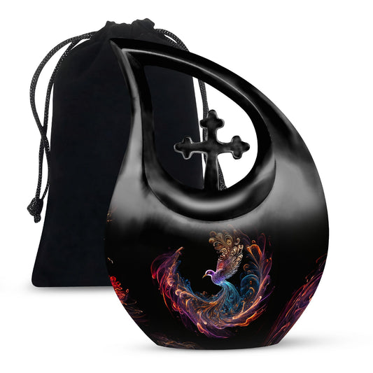 10-inch Aluminium Bird Urn 