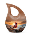 Cardinal Bird-designed cremation urn 