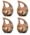 Cardinal Bird-designed cremation urn 