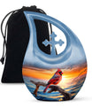 10-inch Cardinal Bird Urn 