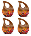 10 inch Cardinal Bird Urn