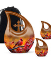10 inch Cardinal Bird Urn