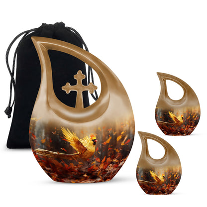 Customizable 10-inch Cardinal Bird Urn