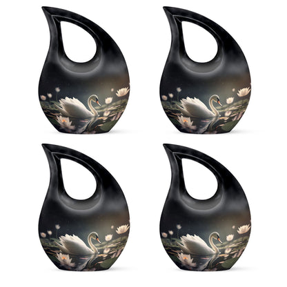 10-inch Swan Urn 
