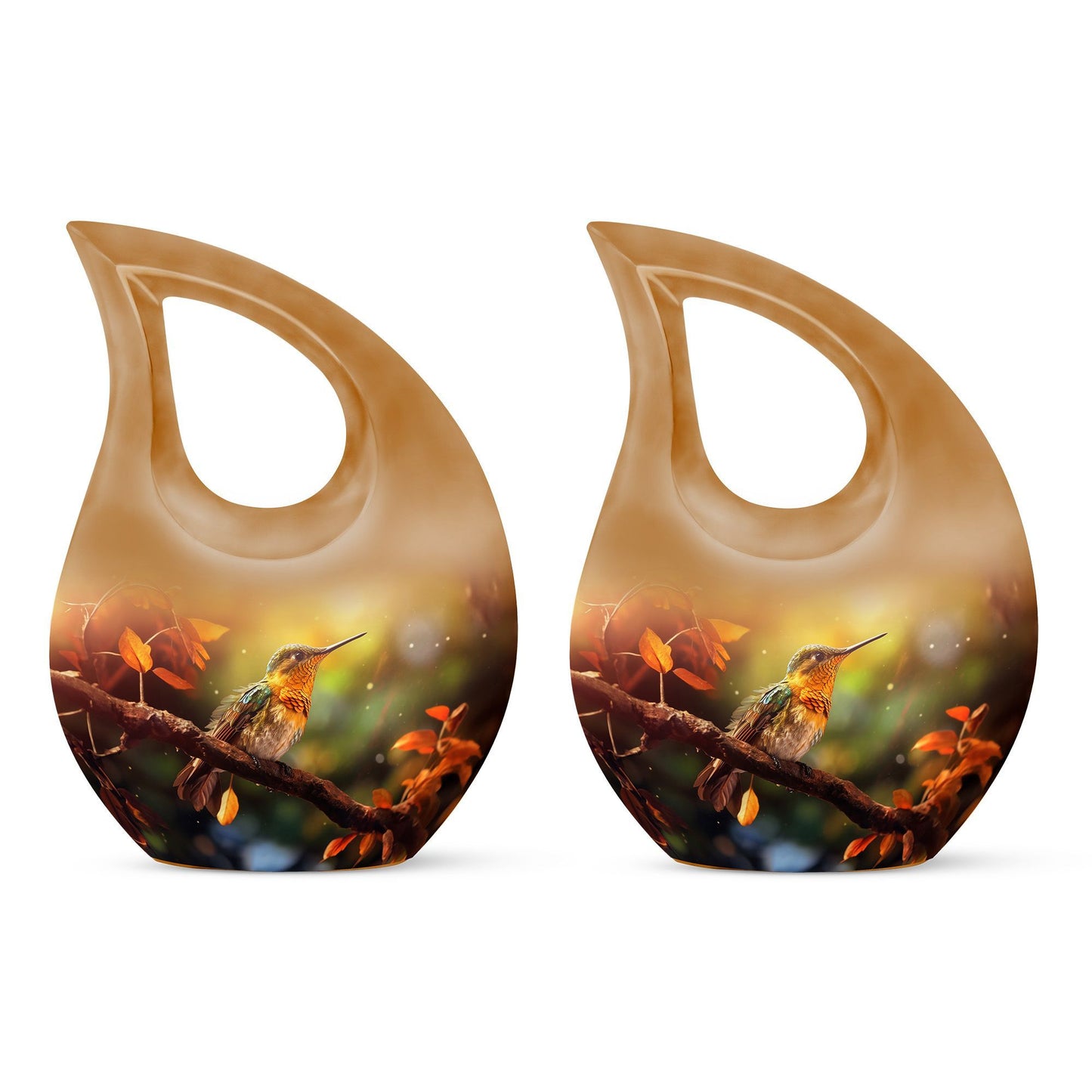 10-inch Aluminium Bird Urn 