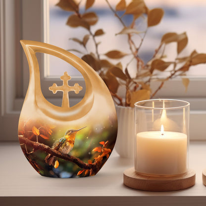 10-inch Aluminium Bird Urn 
