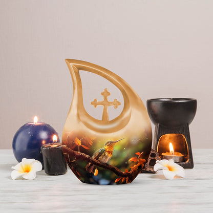 10-inch Aluminium Bird Urn 