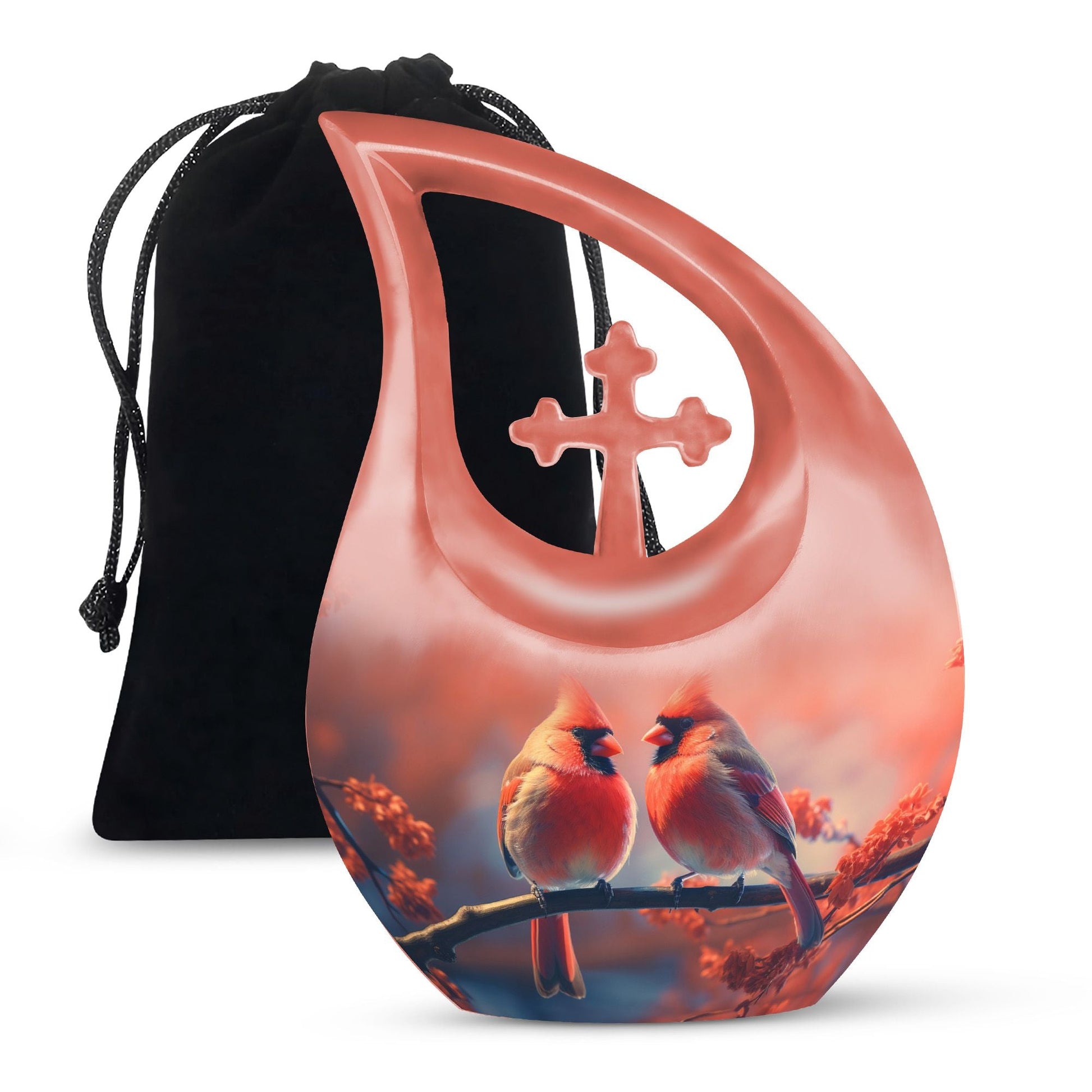 Moonglow Over Mystic Tribute: Cherished Aluminium Memorial Urn